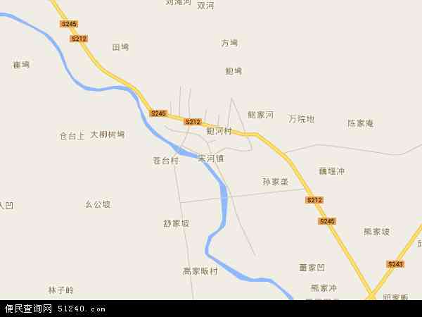 中国 湖北省 荆门市 京山县 宋河镇 宋河镇卫星地图 本站收录有:2021