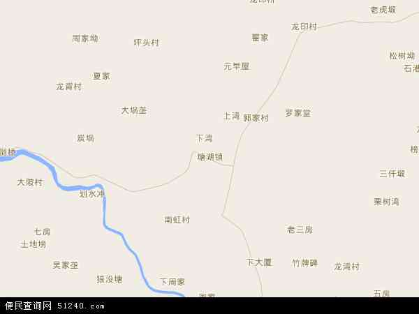 塘湖镇地图 - 塘湖镇电子地图 - 塘湖镇高清地图 - 2024年塘湖镇地图