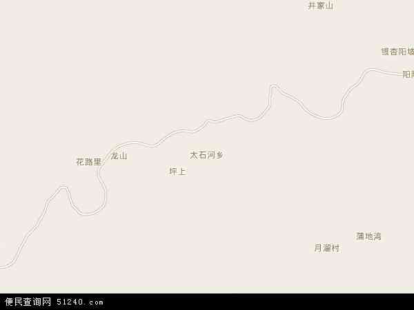 太石河乡地图 - 太石河乡电子地图 - 太石河乡高清地图 - 2024年太石河乡地图