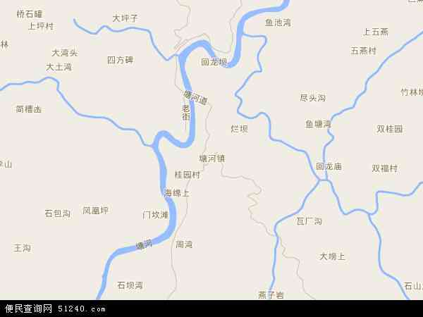 塘河镇地图 - 塘河镇电子地图 - 塘河镇高清地图 - 2024年塘河镇地图