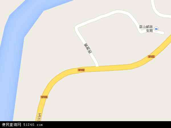 巫山镇地图 - 巫山镇电子地图 - 巫山镇高清地图 - 2024年巫山镇地图