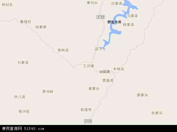 王河镇地图 - 王河镇电子地图 - 王河镇高清地图 - 2024年王河镇地图