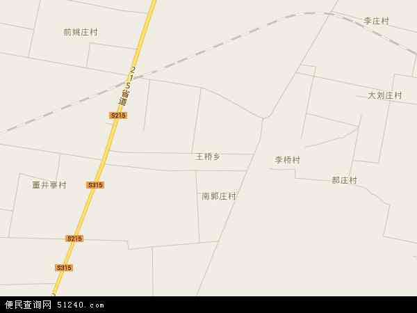 王桥乡地图 - 王桥乡电子地图 - 王桥乡高清地图 - 2024年王桥乡地图