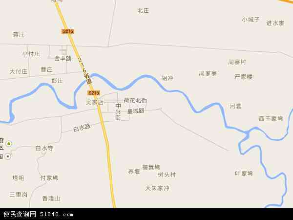 吴店镇地图 - 吴店镇电子地图 - 吴店镇高清地图 - 2024年吴店镇地图