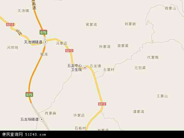 中国 四川省 广元市 苍溪县 五龙镇五龙镇卫星地图 本站收录有:2021
