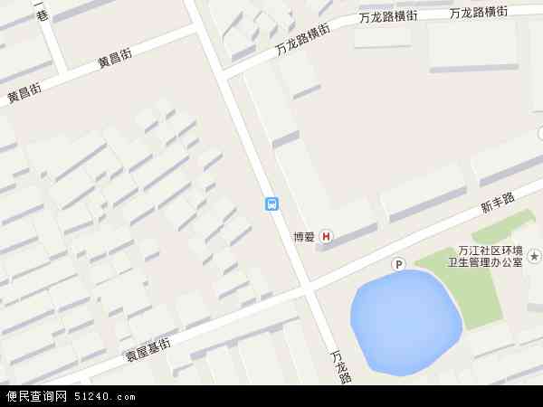 万江社区地图 - 万江社区电子地图 - 万江社区高清地图 - 2024年万江社区地图