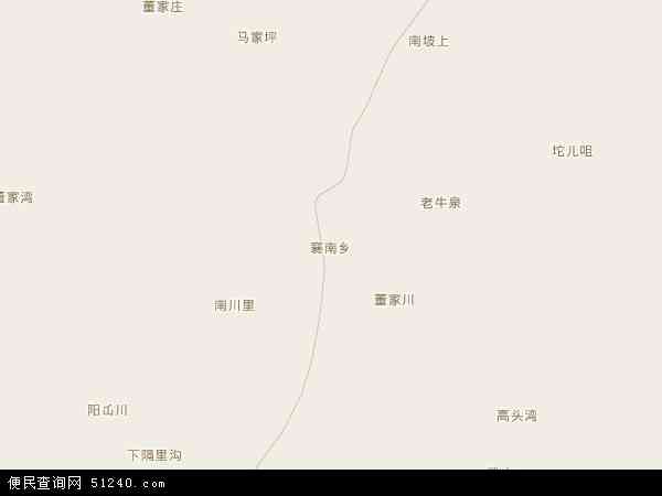 襄南乡地图 - 襄南乡电子地图 - 襄南乡高清地图 - 2024年襄南乡地图