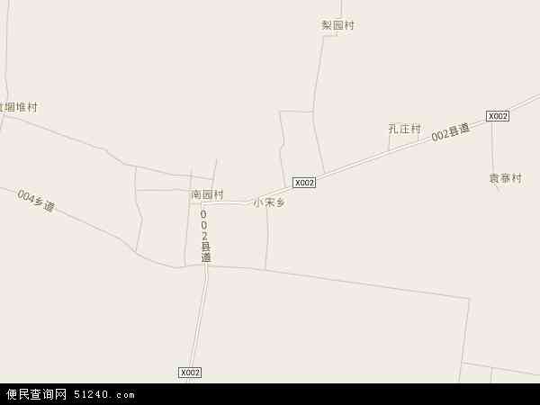 小宋乡地图 - 小宋乡电子地图 - 小宋乡高清地图 - 2024年小宋乡地图
