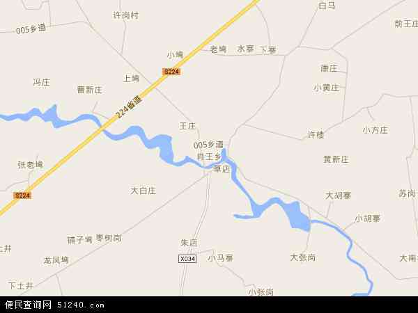 肖王乡地图 - 肖王乡电子地图 - 肖王乡高清地图 - 2024年肖王乡地图