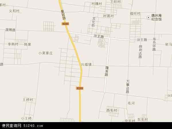博兴县 兴福镇兴福镇卫星地图 本站收录有:2021兴福镇卫星地图高清版