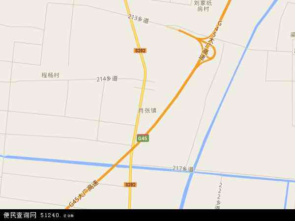肖张镇地图 - 肖张镇电子地图 - 肖张镇高清地图 - 2024年肖张镇地图