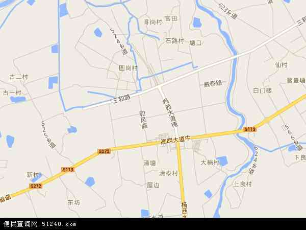 杨和镇地图 - 杨和镇电子地图 - 杨和镇高清地图 - 2024年杨和镇地图