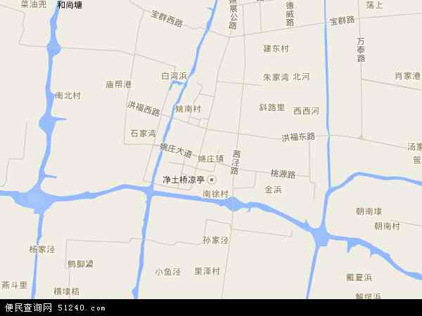 姚庄镇地图 - 姚庄镇电子地图 - 姚庄镇高清地图 - 2024年姚庄镇地图