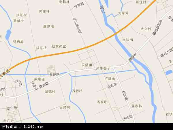 永盛镇地图 - 永盛镇电子地图 - 永盛镇高清地图 - 2024年永盛镇地图