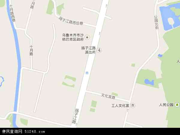 扬子江路地图 - 扬子江路电子地图 - 扬子江路高清地图 - 2024年扬子江路地图