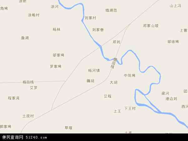 杨河镇地图 - 杨河镇电子地图 - 杨河镇高清地图 - 2024年杨河镇地图