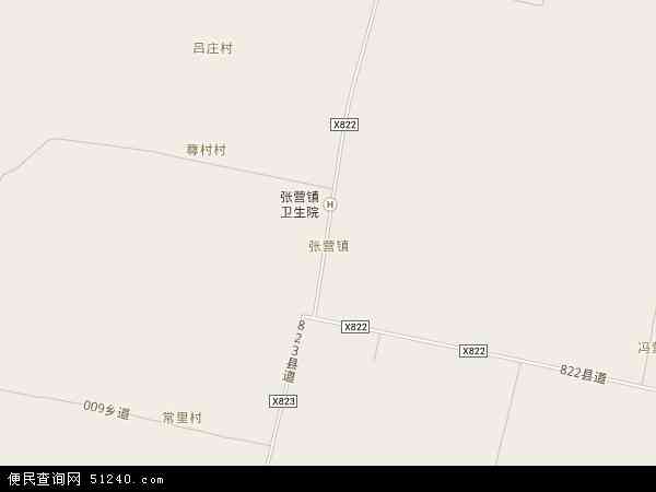张营镇地图 - 张营镇电子地图 - 张营镇高清地图 - 2024年张营镇地图