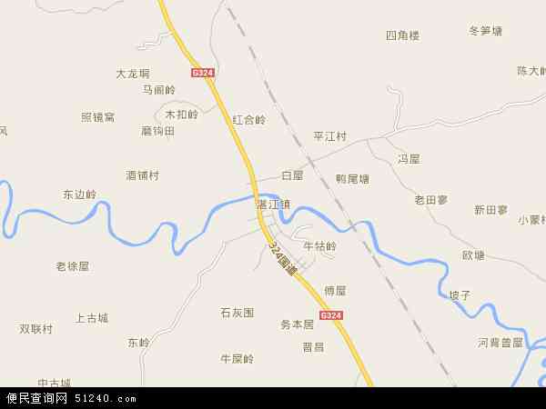 湛江镇地图 - 湛江镇电子地图 - 湛江镇高清地图 - 2024年湛江镇地图