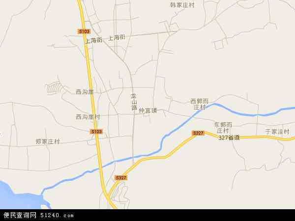 仲宫镇地图 - 仲宫镇电子地图 - 仲宫镇高清地图 - 2024年仲宫镇地图