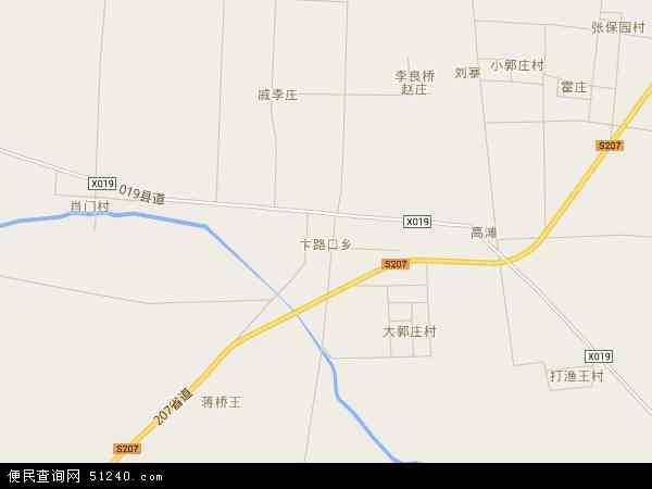 卞路口乡地图 - 卞路口乡电子地图 - 卞路口乡高清地图 - 2024年卞路口乡地图