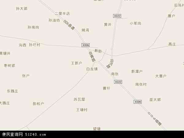 白龙镇地图 - 白龙镇电子地图 - 白龙镇高清地图 - 2024年白龙镇地图