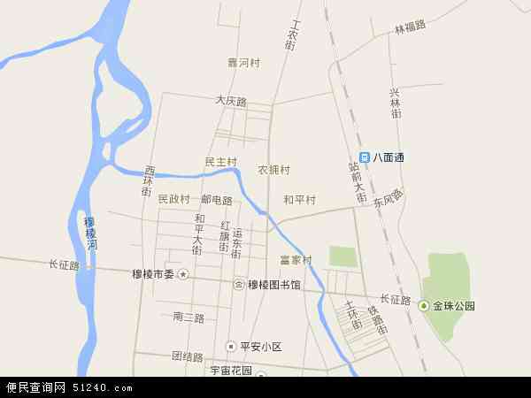 昌图县八面城镇地图图片