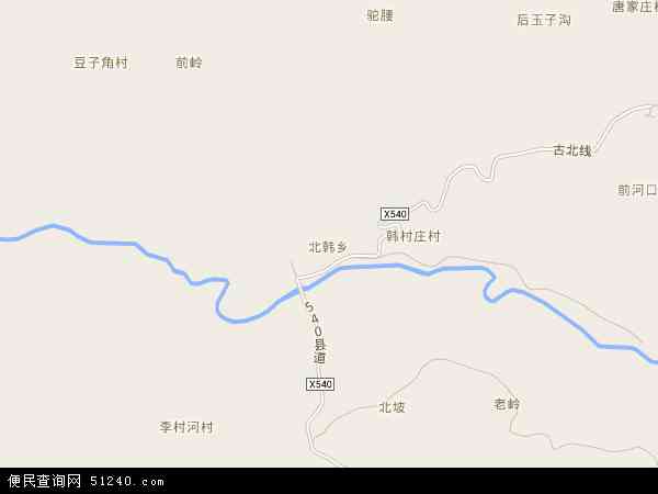 北韩乡地图 - 北韩乡电子地图 - 北韩乡高清地图 - 2024年北韩乡地图