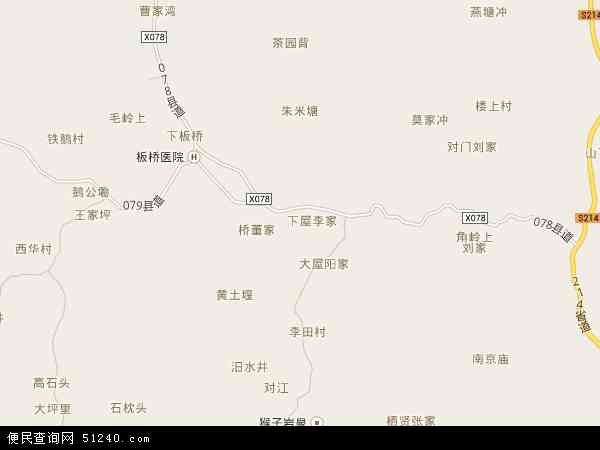 织金县板桥镇地图图片