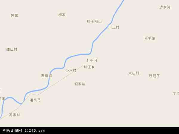 川王乡地图 - 川王乡电子地图 - 川王乡高清地图 - 2024年川王乡地图