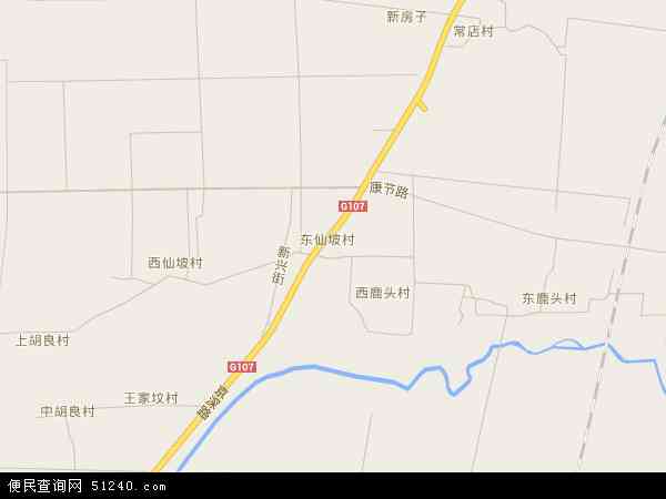 东仙坡镇地图 - 东仙坡镇电子地图 - 东仙坡镇高清地图 - 2024年东仙坡镇地图