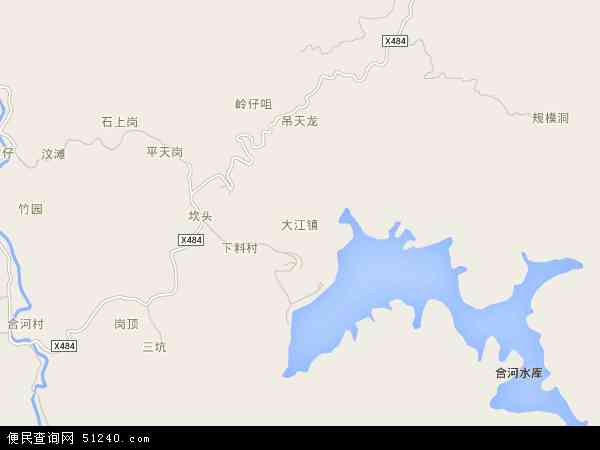 大江镇地图 - 大江镇电子地图 - 大江镇高清地图 - 2024年大江镇地图