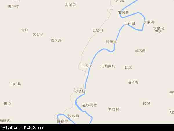 二龙乡地图 - 二龙乡电子地图 - 二龙乡高清地图 - 2024年二龙乡地图