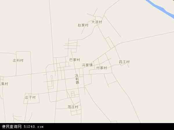 茌平县冯屯镇地图图片