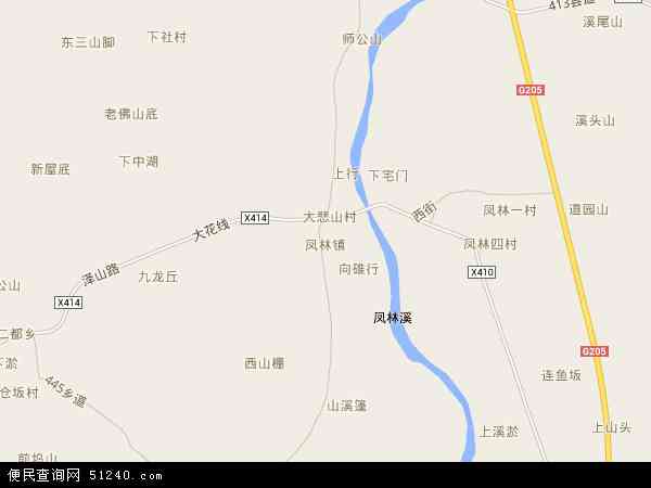 凤林镇地图 - 凤林镇电子地图 - 凤林镇高清地图 - 2024年凤林镇地图