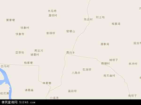 高台乡地图 - 高台乡电子地图 - 高台乡高清地图 - 2024年高台乡地图