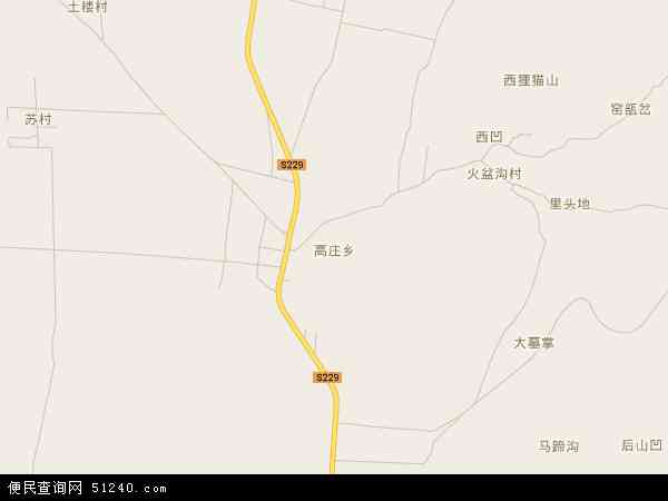 高庄镇王家庄子地图图片