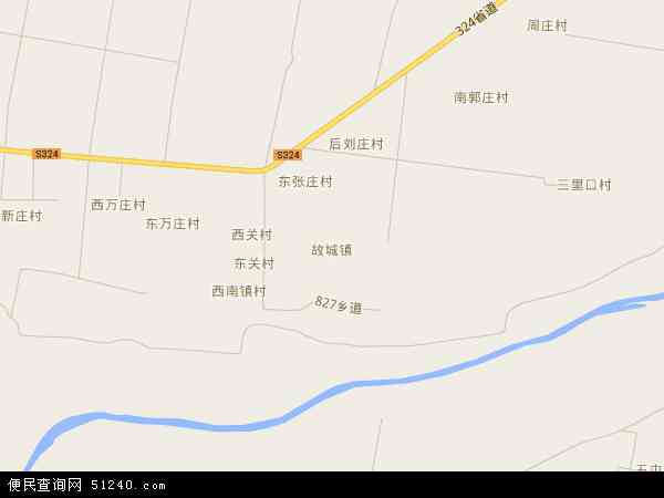 故城镇地图 - 故城镇电子地图 - 故城镇高清地图 - 2024年故城镇地图