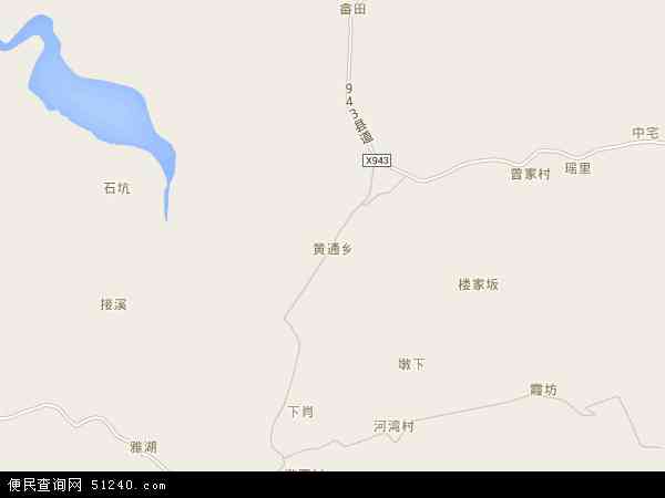 黄通乡地图 - 黄通乡电子地图 - 黄通乡高清地图 - 2024年黄通乡地图