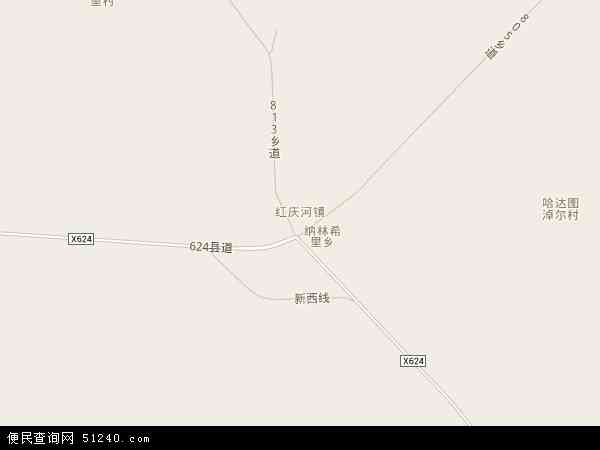 红庆河镇地图 - 红庆河镇电子地图 - 红庆河镇高清地图 - 2024年红庆河镇地图