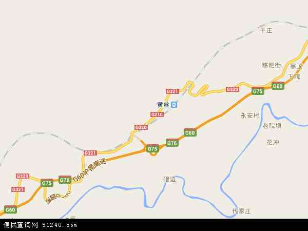 黄丝镇地图 - 黄丝镇电子地图 - 黄丝镇高清地图 - 2024年黄丝镇地图