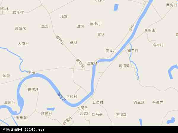 回龙镇地图 - 回龙镇电子地图 - 回龙镇高清地图 - 2024年回龙镇地图