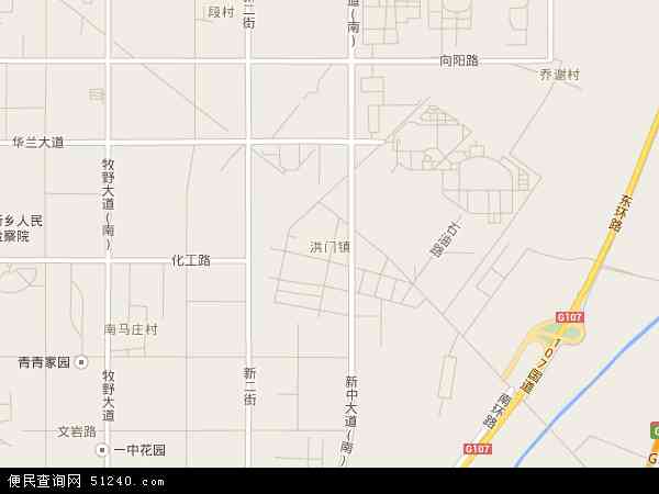 洪门镇地图 - 洪门镇电子地图 - 洪门镇高清地图 - 2024年洪门镇地图