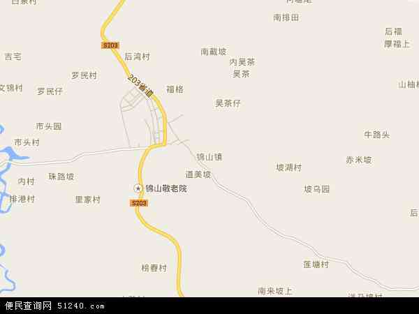 锦山镇地图 - 锦山镇电子地图 - 锦山镇高清地图 - 2024年锦山镇地图