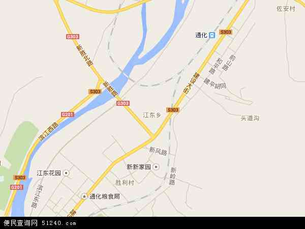 江东乡地图 - 江东乡电子地图 - 江东乡高清地图 - 2024年江东乡地图