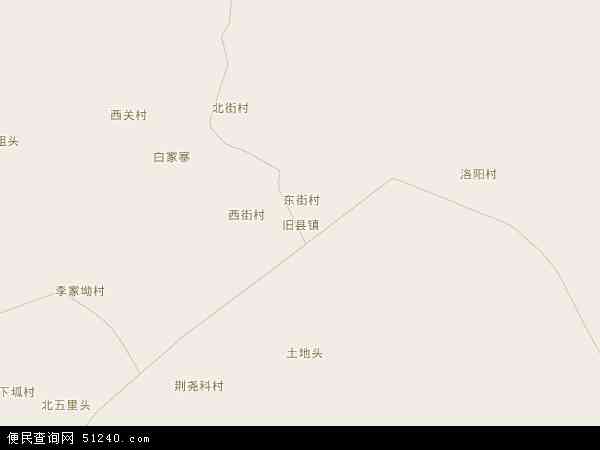 洛川县卫星地图图片