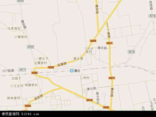临清市康庄镇地图图片