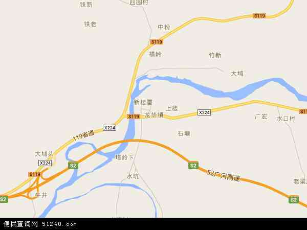 龙华镇地图 - 龙华镇电子地图 - 龙华镇高清地图 - 2024年龙华镇地图