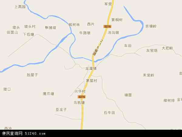 博白龙潭镇地图图片