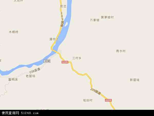 兰村乡地图 - 兰村乡电子地图 - 兰村乡高清地图 - 2024年兰村乡地图