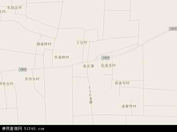连庄镇地图 - 连庄镇电子地图 - 连庄镇高清地图 - 2024年连庄镇地图